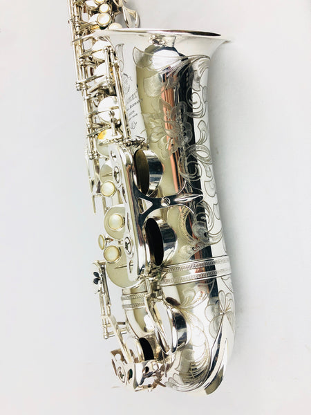 Selmer 121xxx Mark VI Silver Alto Saxophone w/ Special Engraving!