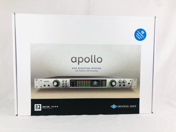 Universal Audio Apollo Quad Thunderbolt Interface w/Original Box!