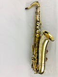 Selmer New Large Bore Super Gold Plated Tenor Saxophone Owned by Railroad Earth