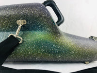 Walt Johnson Rare Custom Milky Way Galaxy Alto Saxophone Case Fits Selmer Mark VI