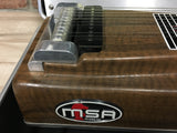 MSA Sidekick Pedal Steel Guitar 10 String 3 Pedal Chess Inlays
