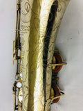 Selmer New Large Bore Super Gold Plated Tenor Saxophone Owned by Railroad Earth