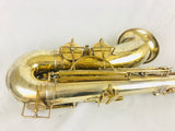 Selmer New Large Bore Super Gold Plated Tenor Saxophone Owned by Railroad Earth