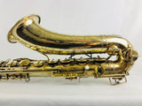 Selmer New Large Bore Super Gold Plated Tenor Saxophone Owned by Railroad Earth