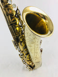 Selmer New Large Bore Super Gold Plated Tenor Saxophone Owned by Railroad Earth