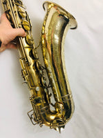 Selmer New Large Bore Super Gold Plated Tenor Saxophone Owned by Railroad Earth