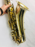 Selmer New Large Bore Super Gold Plated Tenor Saxophone Owned by Railroad Earth