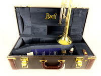 Bach Stradivarius 19043 50th Anniversary Gold Lacquer Trumpet READY TO SHIP!