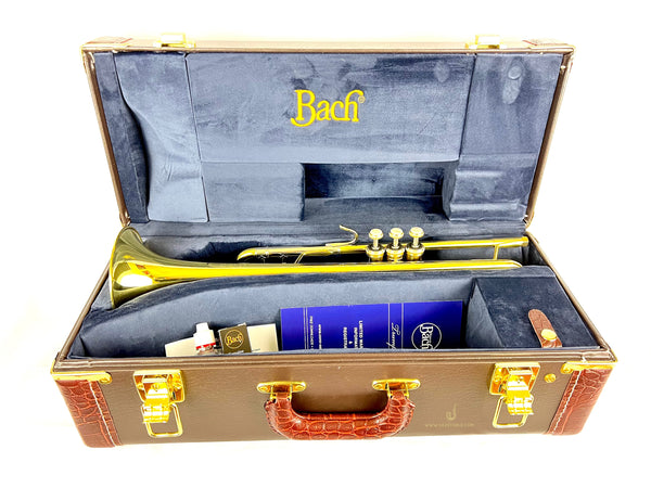 Bach Stradivarius 18037G Gold Brass Bell Trumpet READY TO SHIP!