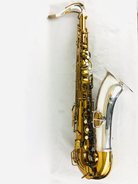 Conn 10m Transitional Silver Sonic Naked Lady Tenor Saxophone MUST SEE!