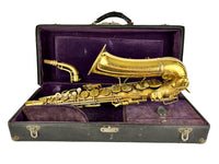 Conn 6m Transitional Alto Saxophone w/ Sun Goddess Art Deco Engraving