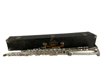 Buescher Tipped Bell Bent Neck Soprano Saxophone COLLECTORS CONDITION! Mo
