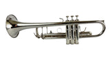 B&S 3137 Challenger II Silver Plated Bb Trumpet