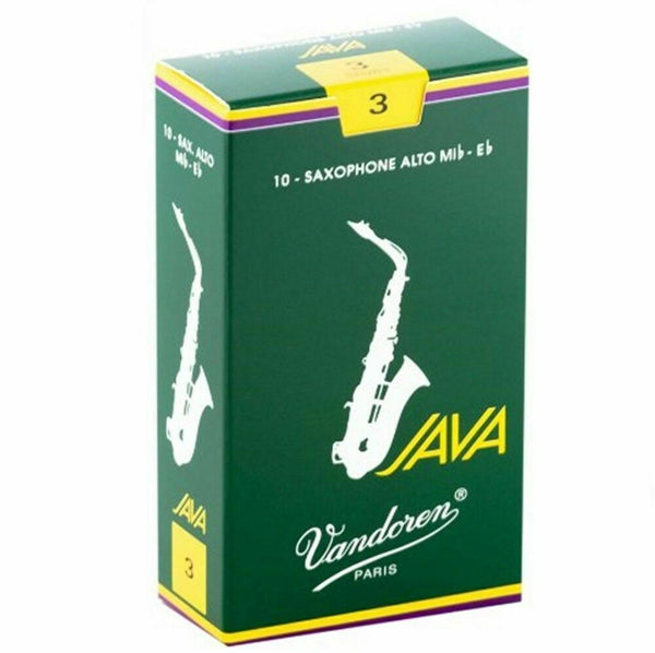 Vandoren Java Green Alto Saxophone Reed Size #3